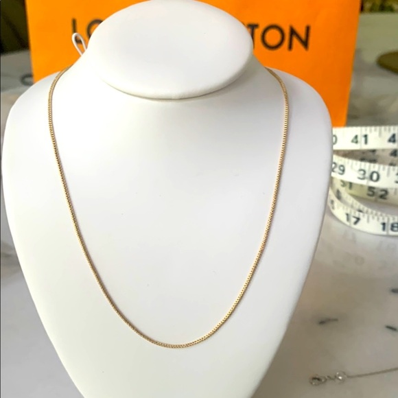 ✨ NEW Gold-Plated Snake Chain Necklace – 18” Fine & Delicate | #32 ✨ - Picture 1 of 3